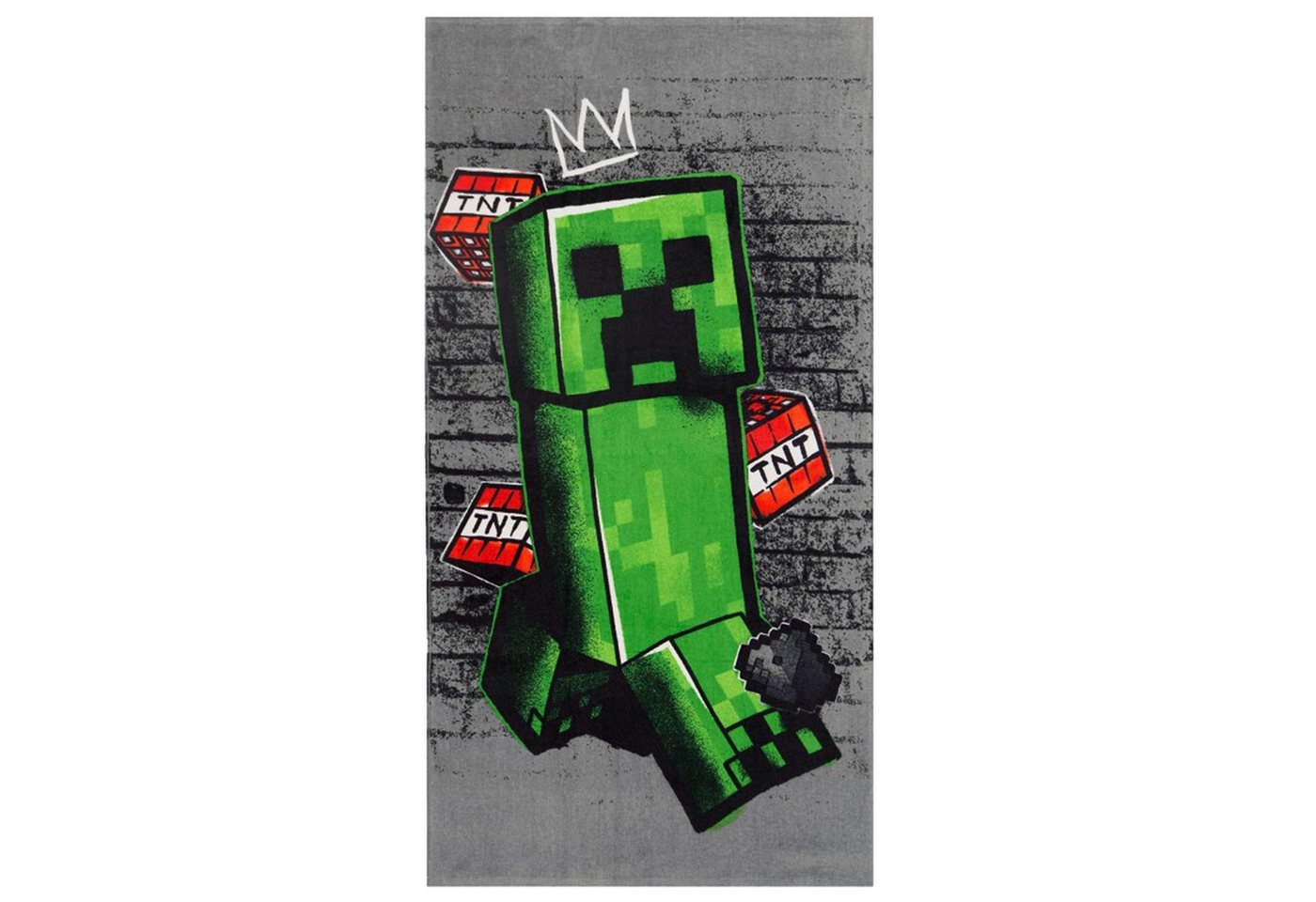 Minecraft Badetücher Minecraft-Strandtuch, Badetuch 100 % Baumwolle, 70 x 140 cm Bild 5