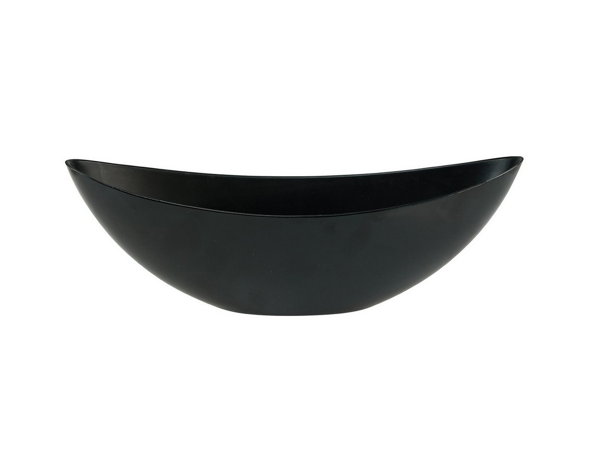Florists Products Blumentopf Dekoschale Schwarz Pflanzschiffchen Vase Kunststoff Bild 2