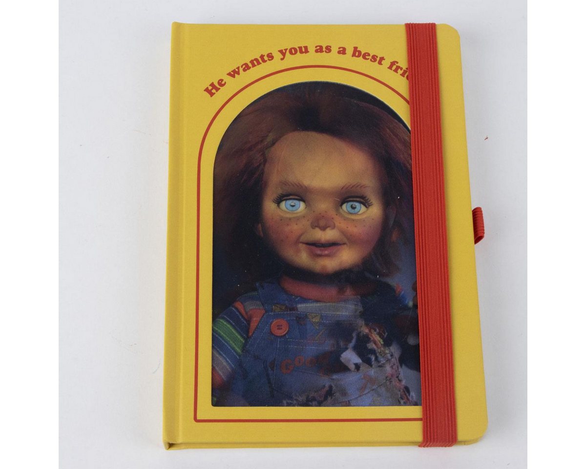 Cerda Notizbuch Chucky Schreibset Bürobedarf Set für Arbeit Studium & Freizeit