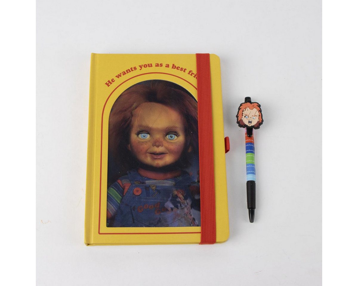 Cerda Notizbuch Chucky Schreibset Bürobedarf Set für Arbeit Studium & Freizeit Bild 2