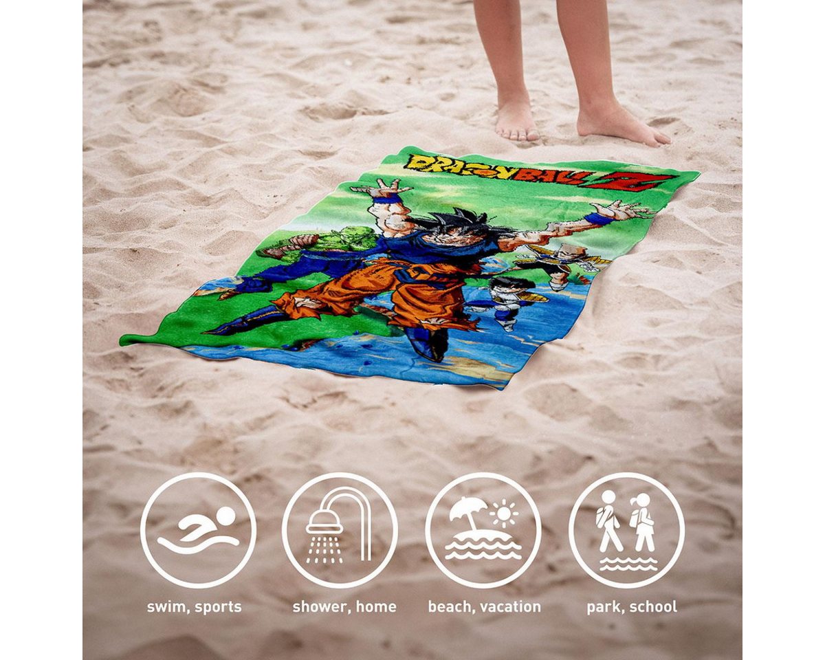 Cerda Badetuch Dragon Ball Z aus 100% Baumwolle Strandtuch 70x140 cm Bild 3