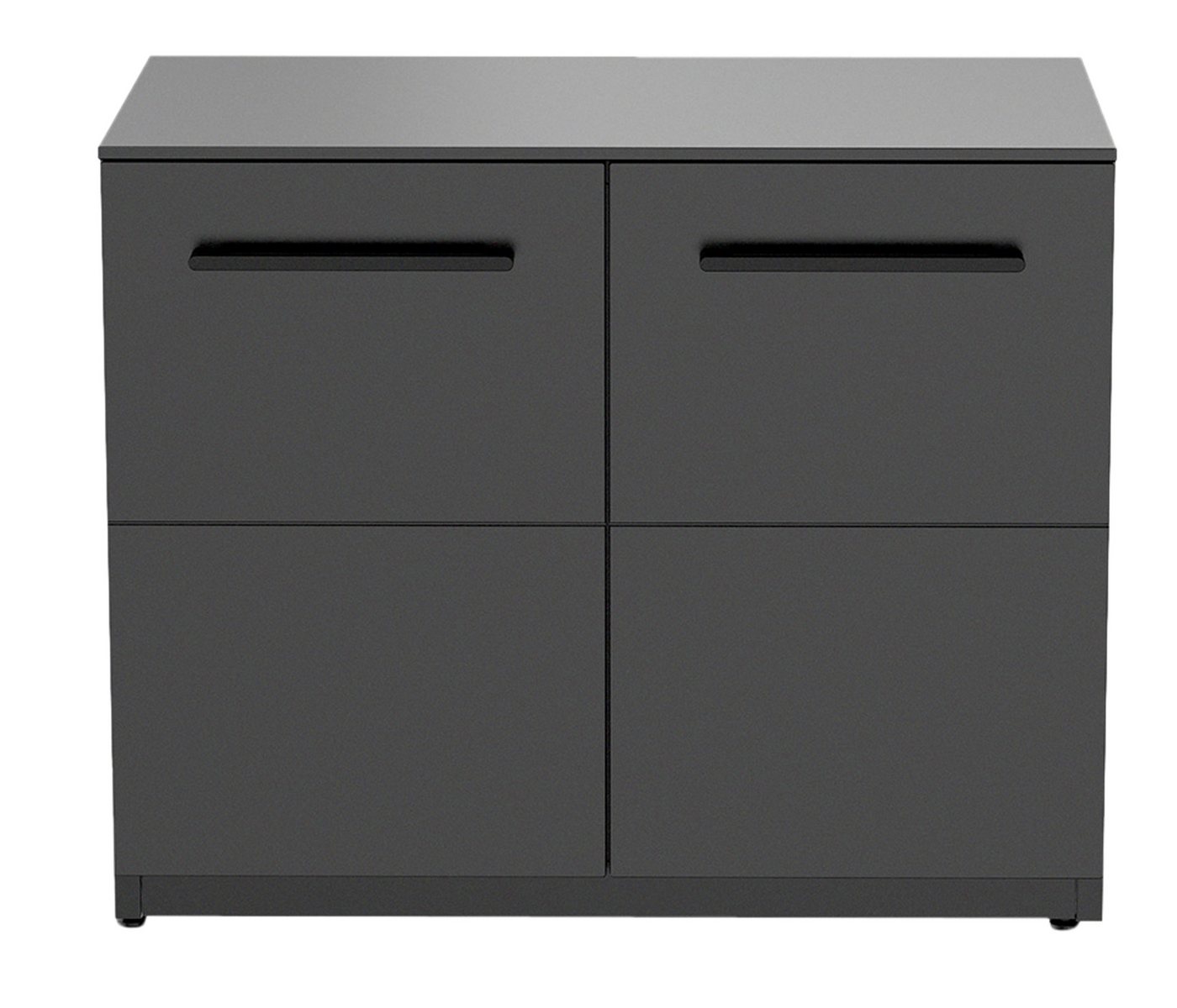 COZZE Outdoor-Küche Türmodul Elements, mit HPL Platte, 110 x 60 x 90 cm, Stahl, schwarz, flexibel erweiterbares Modul der Cozze® Outdoor-Küche Bild 5