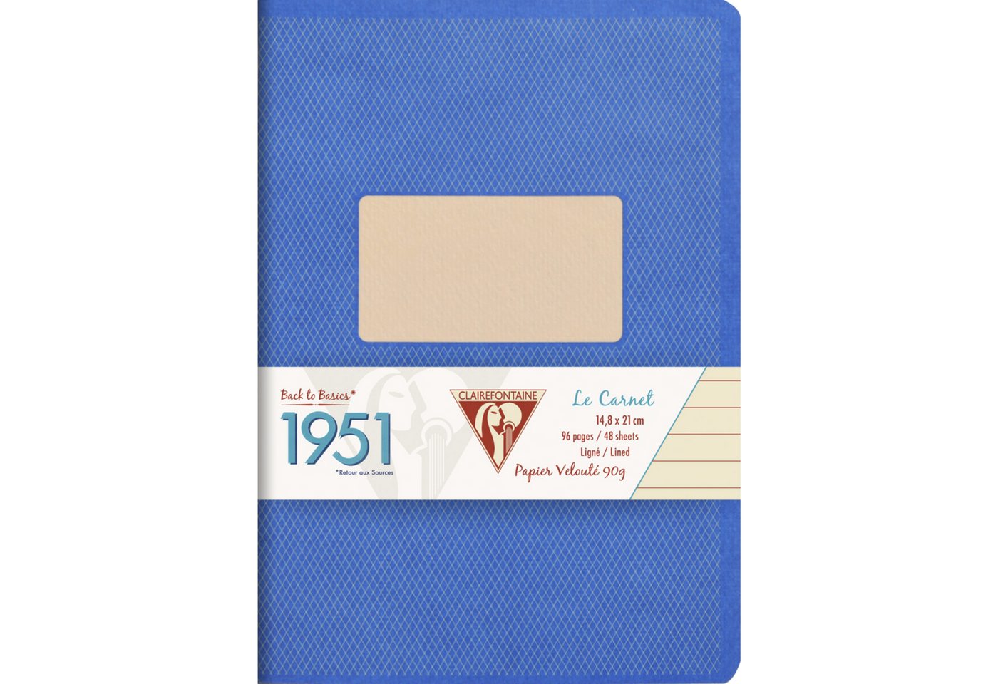 CLAIREFONTAINE Notizheft Clairefontaine 1951 Heft A5 48Bl liniertt sort