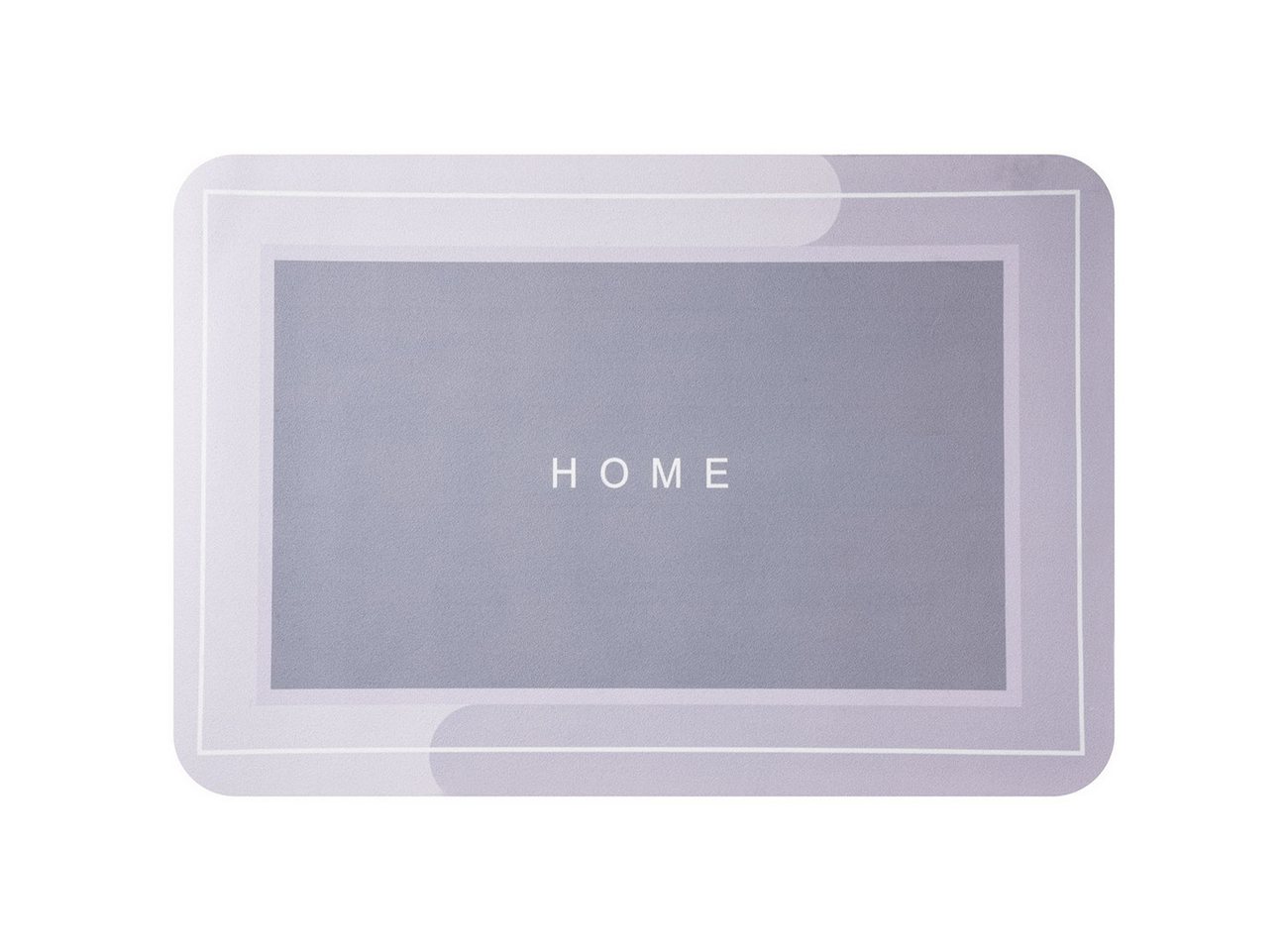 shop'n smile ideoon Badematte Anti-Rutsch-Badezimmermatte 60x40 cm Saugfähiger Badvorleger Dusche, Rutschfeste Unterseite, Extrem saugfähig, rutschfest, schmutzabweisend, schnelltrocknend, Polyester, Gummi, Rutschfeste Gummi-Unterseite & extrem saugfähige Schichten Bild 4