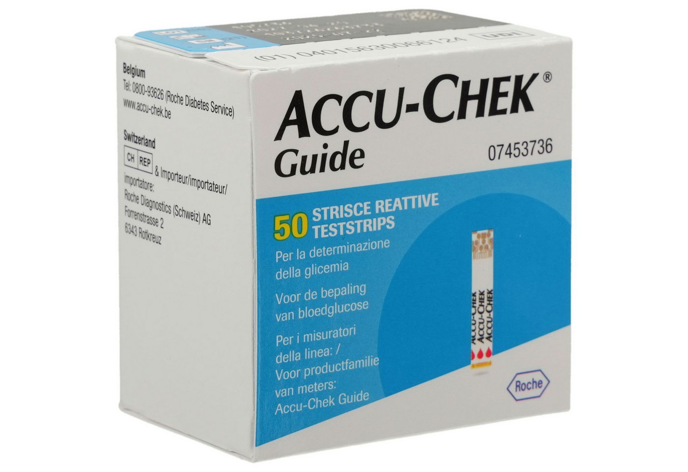 ACCU-CHECK Blutzucker-Teststreifen Guide Teststreifen