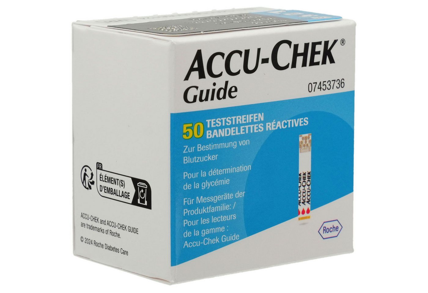 ACCU-CHECK Blutzucker-Teststreifen Guide Teststreifen Bild 2