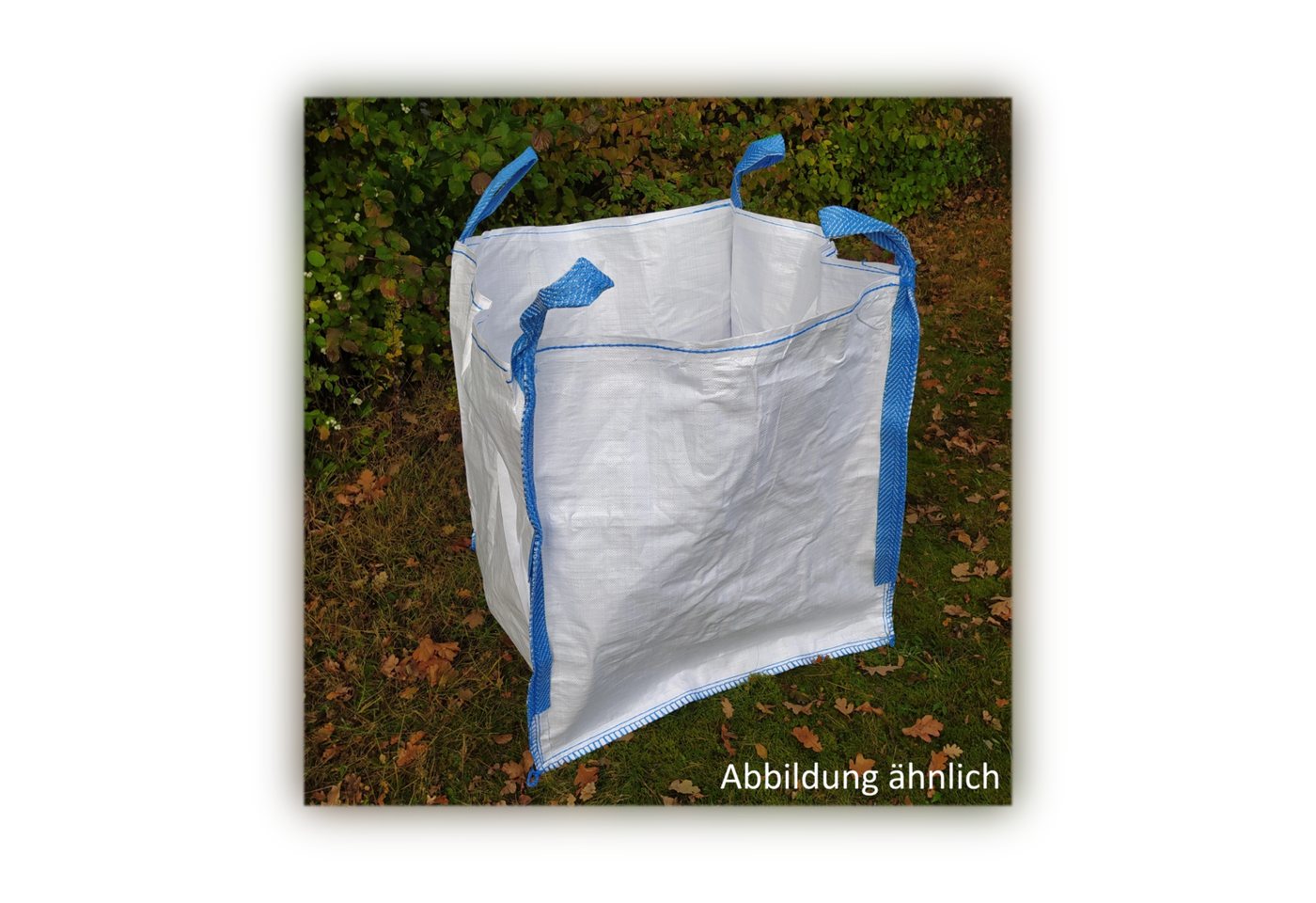 norsGAAD Gartensack 60er Big Bag, 216 l, (1-tlg), für Holz, Kies, Steine, Schutt, Mulch, Rasenschnitt, Laub uvm.