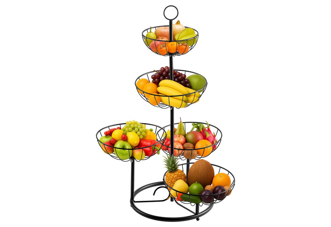 Youyijia Einlegeboden Obstkorb für die Küchenarbeitsplatte, Aufbewahrungskorb für Gemüse Bild 4