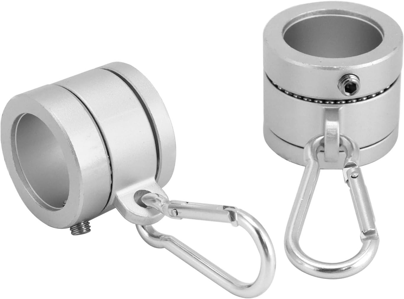 FELIXLEO Karabiner 2 Stück Aluminium Fahnenmast Ringe Karabiner 360 Grad Drehbar, (1 St) Bild 4