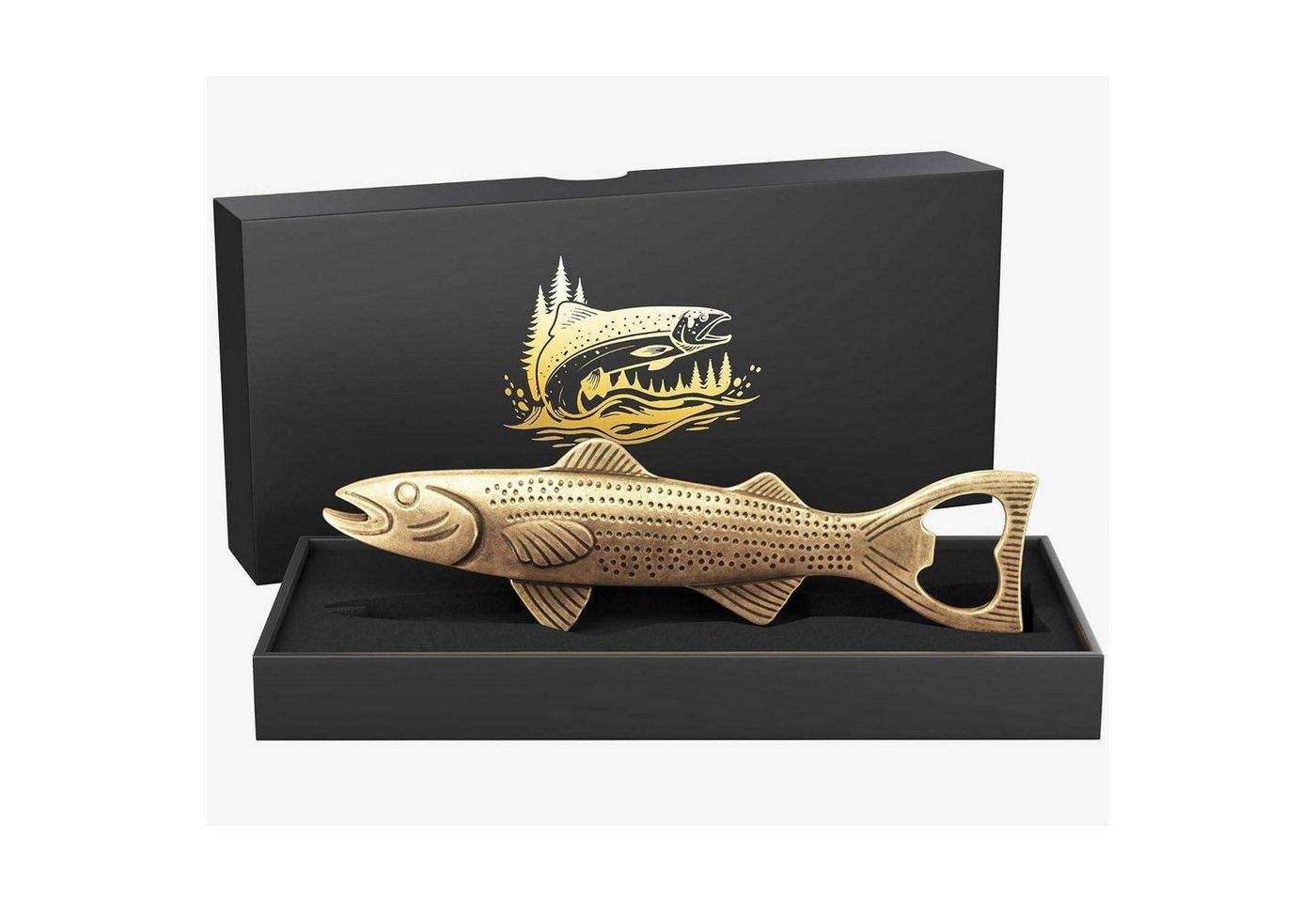 LuxusKollektion Flaschenöffner Flaschenöffner Bier Geschenke Männer Vatertag Angler Väter Fisch Bild 5