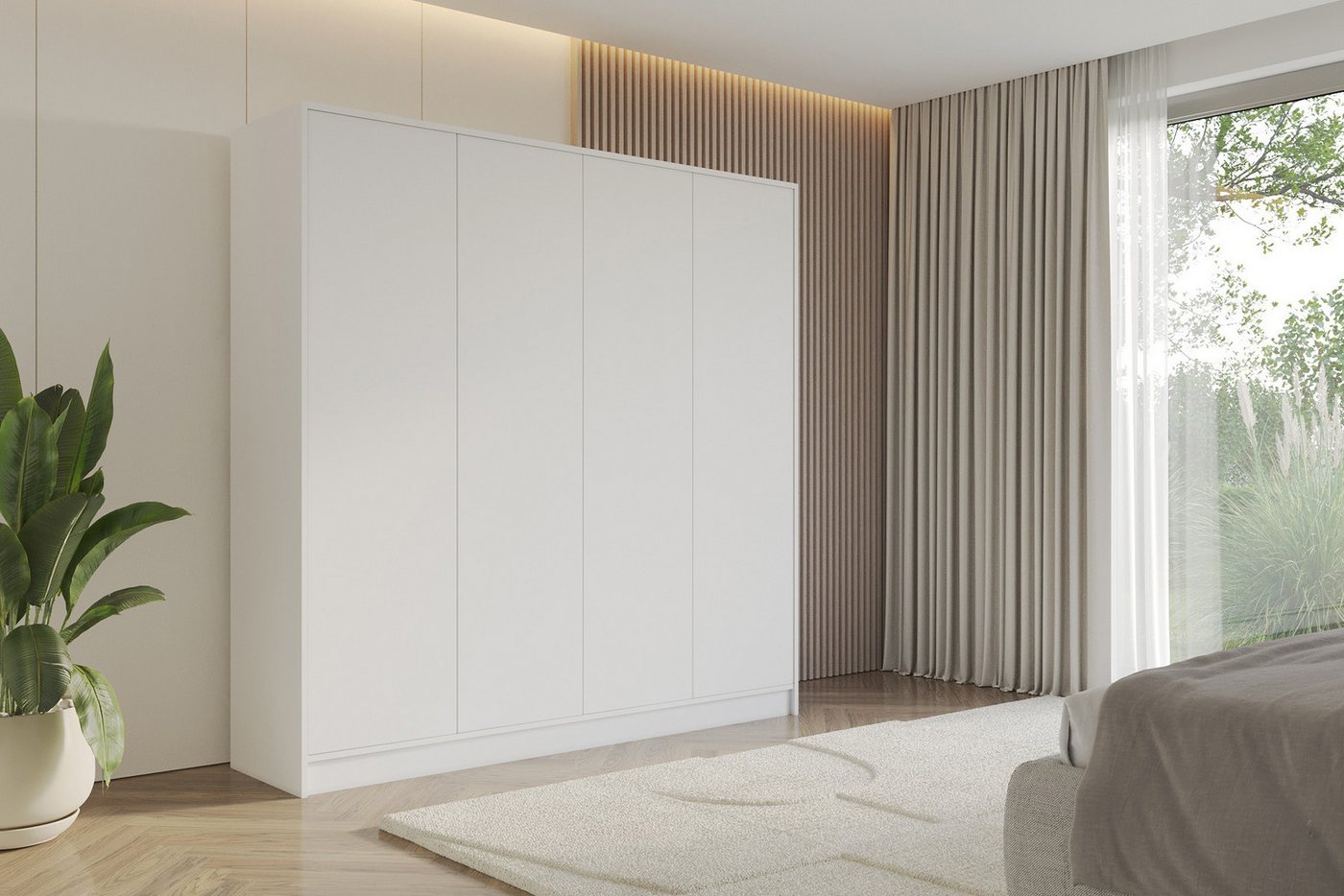 ALTDECOR Drehtürenschrank GELE (Kleiderschrank Garderobenschrank mit viel Stauraum, Moderner Schrank) Bild 4