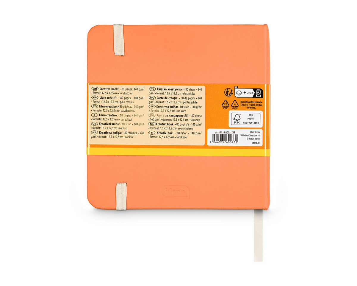 Idena Skizzenbuch Idena Skizzenbuch 80 Seiten 140g/m² 12,5x12cm Bild 2