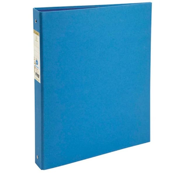 EXACOMPTA Ringbuchmappe Exacompta Ringbuch A4 4R 30mm Forever blau
