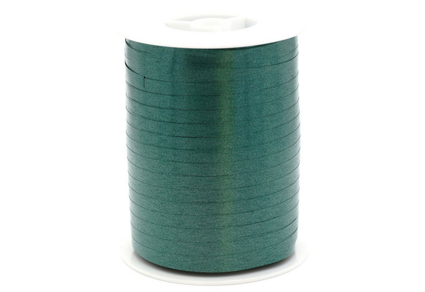 Star Geschenkband, Geschenkband Ringelband 5mm x 500m Rolle Dunkelgrün