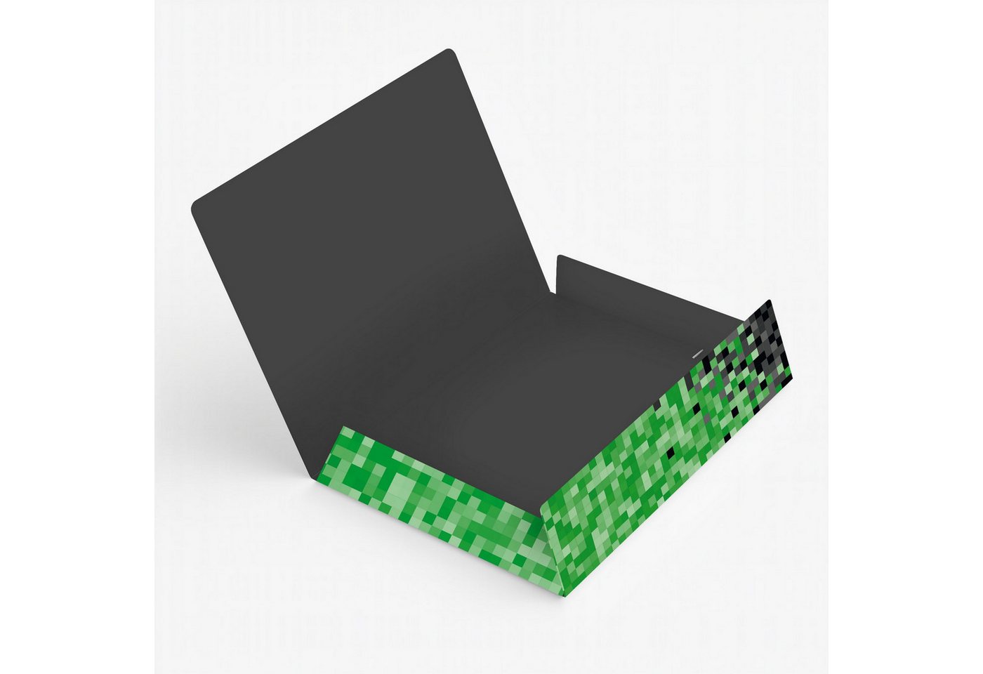 itenga Organisationsmappe itenga Gummizugmappe Zeichenmappe A3 PP Motiv PIXEL