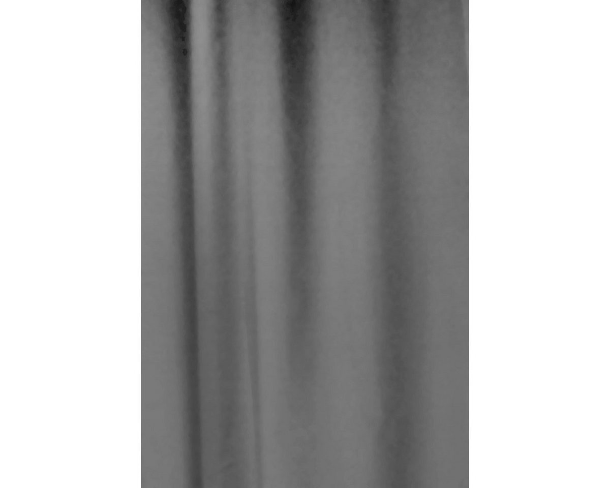 Euroshowers GmbH Duschvorhang Neutral Grau 180 × 200 cm Polyester mit 12 Ringen Breite 180 cm Bild 2