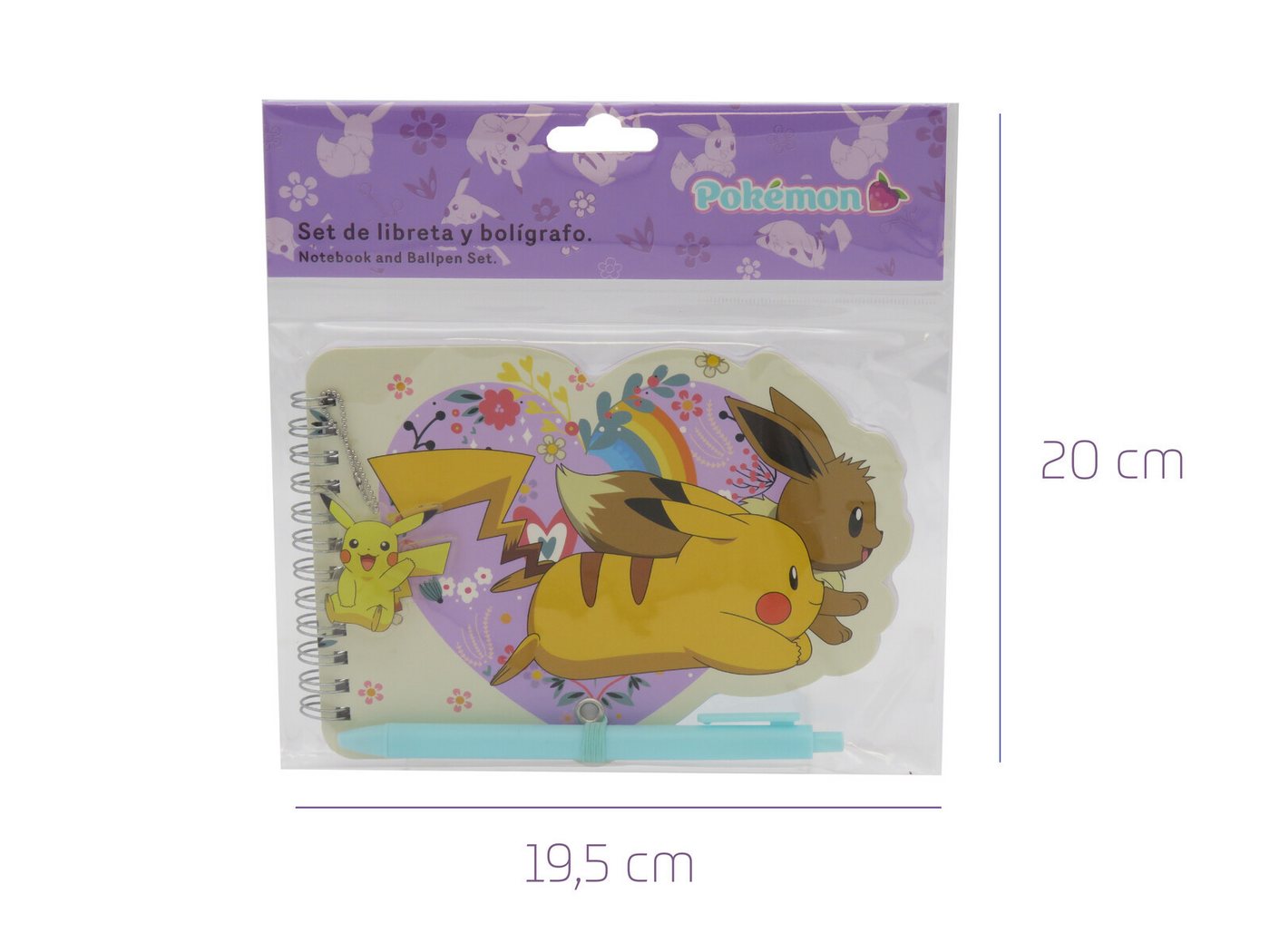 POKÉMON Notizbuch mit Stift Set Schreibset für Schule Bild 4