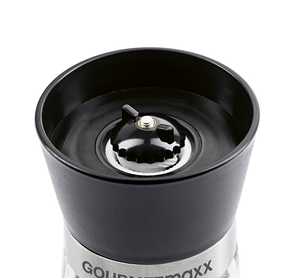 GOURMETmaxx Gewürzmühle GOURMETmaxx Gewürzmühlen 2er-Set mit einstellbarer Mahlstärke keine, (2 Stück), GOURMETmaxx Gewürzmühlen 2er-Set mit einstellbarer Mahlstärke