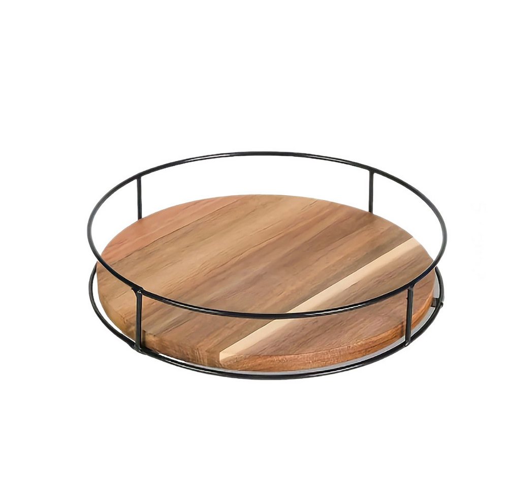 ibettertec Küchenorganizer-Set Küchenorganizer-Set 360° drehbares Lagerregal, drehbares Gewürzregal, (1-tlg), Drehbarer Organizer 360° Drehteller für Bad, Küche & mehr Bild 4