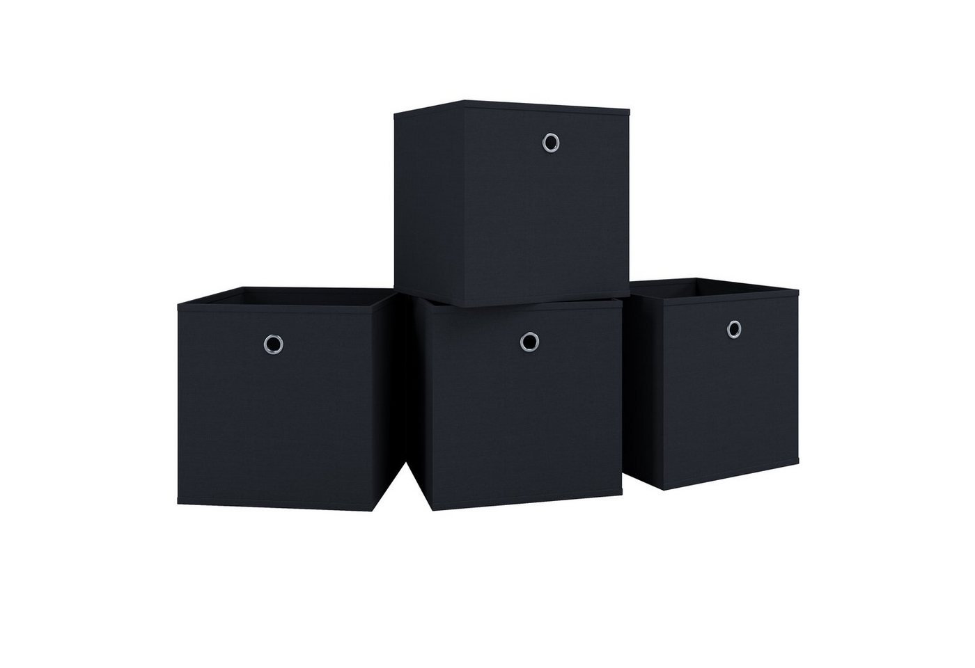 VCM Faltbox Aufbewahrungsbox 4er Set Boxas H. 28 x B. 27 x T. (Spar-Set, 4) Bild 3