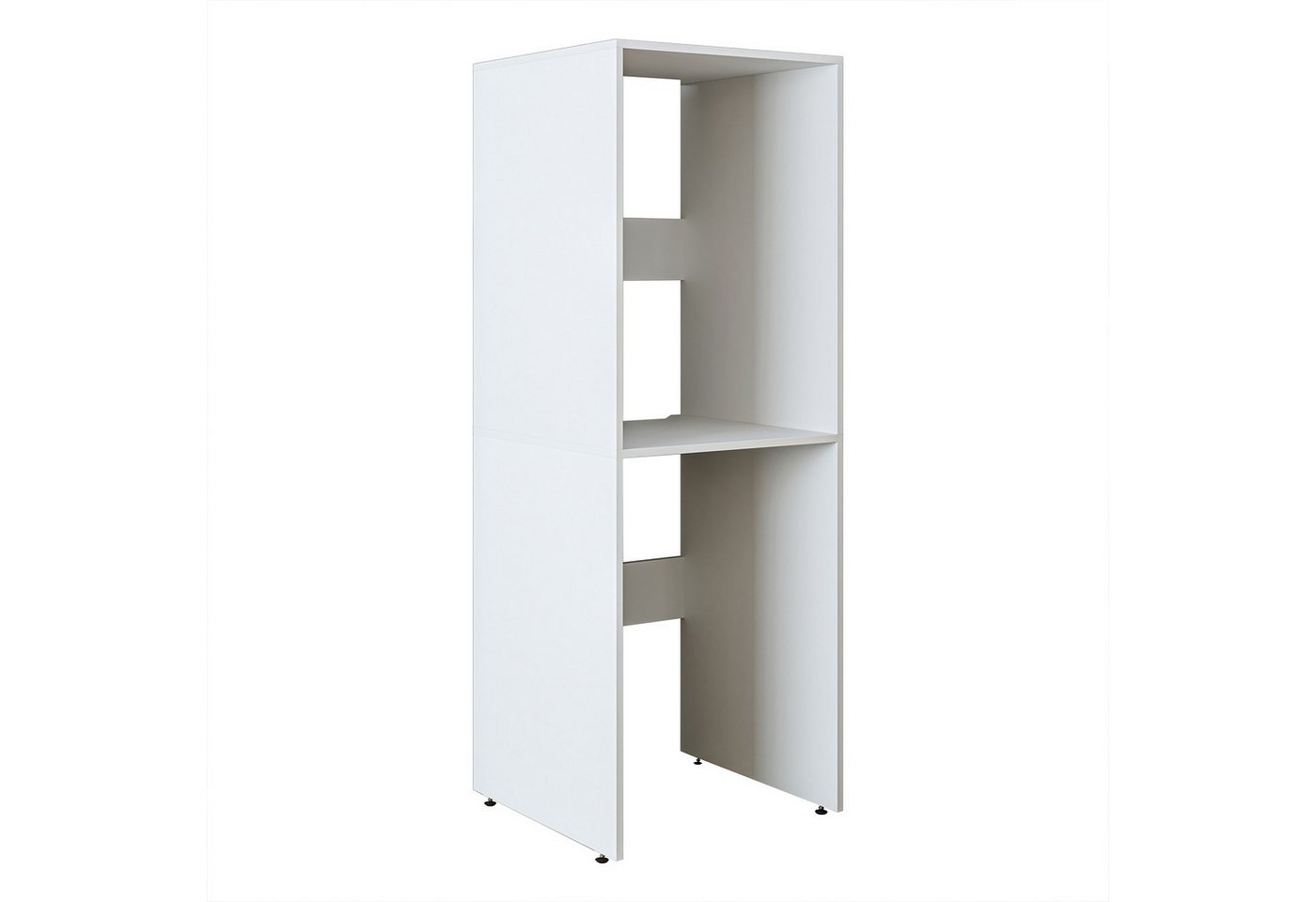 Roomart Waschmaschinenumbauschrank Waschplatz DUO-II, Trockner auf Waschmaschine, 4 Größen, 2 Farben (Waschmaschinenschrank für Trockner und Waschmaschine Überbauschrank) 4 Größenoptionen, optionaler Klappschrank, Wandbefestigung
