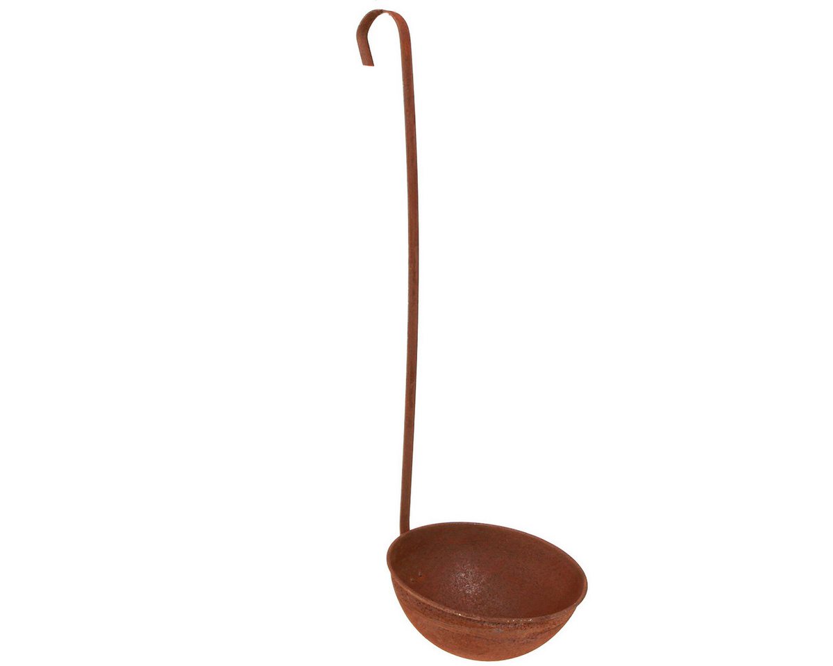 Florists Products Gartenfigur Pflanzschale Rost Hängend 2er Set Küchendeko Garten Ø16,5cm, 2 Stück Bild 3