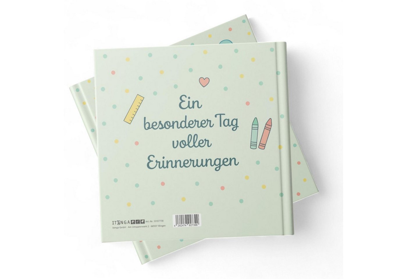 itenga Poesiealbum itenga Gästebuch Schulanfang Motiv "Hurra" ich bin ein Schulkind 88 Se Bild 5