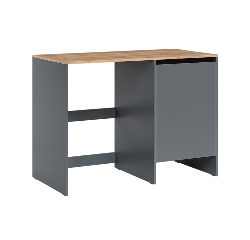 Vicco Waschmaschinenumbauschrank Viktor, Anthrazit/Goldkraft Eiche, 119.6 x 88.2 cm mit 1 Tür (1-St) Bild 3