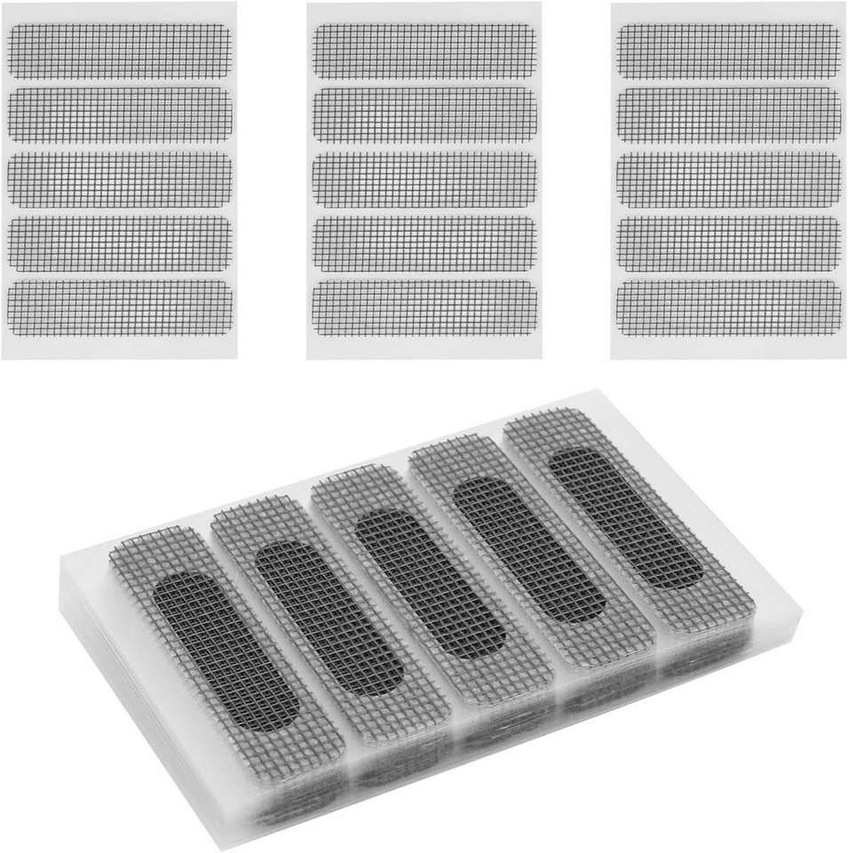 FOUORTUNATE-BEE Reparatur-Set 150 Reparaturflicken für Fliegengitter an Fenstern und Türen, Ideal zum Ausbessern von Löchern und Rissen im Insektenschutz Bild 3