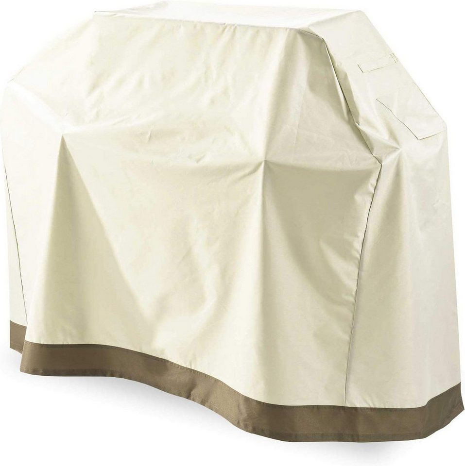 Lumaland Schutzplane Grillabdeckung Grill Abdeckhaube 152x63x125cm Wasserdicht Wetterfest Bild 5