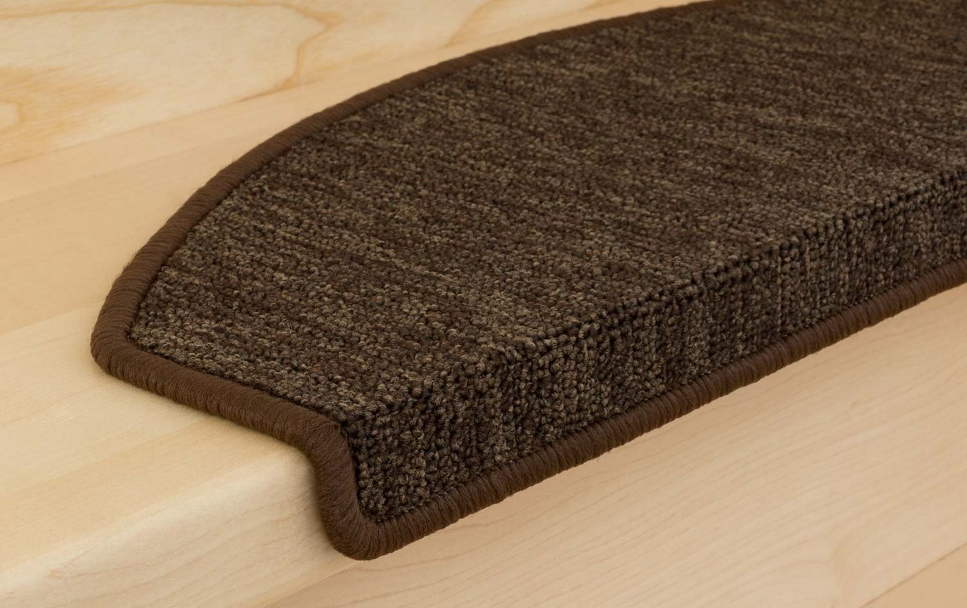 Metzker® Stufenmatte Stufenmatten Rambo New Halbrund Einzeln und SparSet´s, halbrund, Höhe: 5 mm, 15 Stück im Set - Kaffeebraun Bild 5