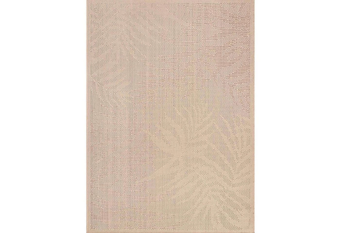 Vimoda Outdoorteppich Teppich In- und Outdoor Terrassen & Balkon Küche, Rechteckig, Höhe: 5 mm, Läufer Blumen Design wasserabweisend schnell trocknend Bild 3