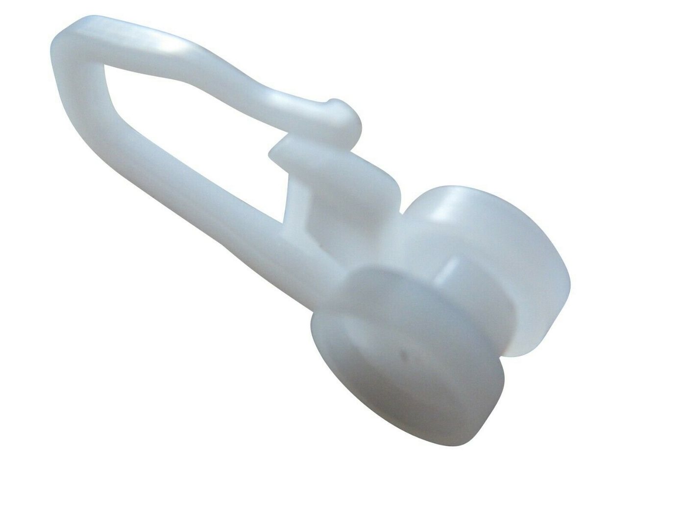 rewagi Gardinenröllchen Röllchen, Gardinengleiter, Rollringe, Faltengleiter, Überklipahaken, Gardinen, Vorhänge, Gardinenschiene, Seitenschals, Flächenvorhänge, (50-St., Faltenlegrollen mit zylindrischer Rolle: Ø 9 mm), Verkaufseinheit: 25, 50, 100 Stück Bild 2