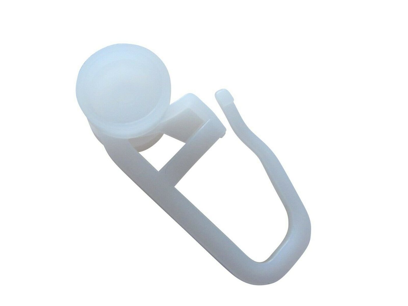 rewagi Gardinenröllchen Röllchen, Gardinengleiter, Rollringe, Faltengleiter, Überklipahaken, Gardinen, Vorhänge, Gardinenschiene, Seitenschals, Flächenvorhänge, (50-St., Faltenlegrollen mit zylindrischer Rolle: Ø 9 mm), Verkaufseinheit: 25, 50, 100 Stück Bild 3
