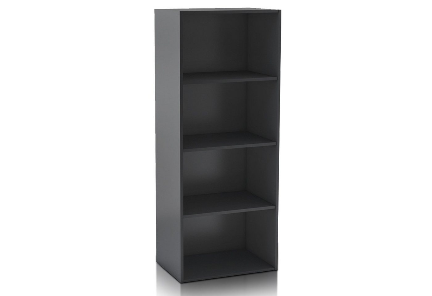 habeig Bücherregal Tube Bücherregal Standregal 4 Fächer Belastung Regalboden Standregal