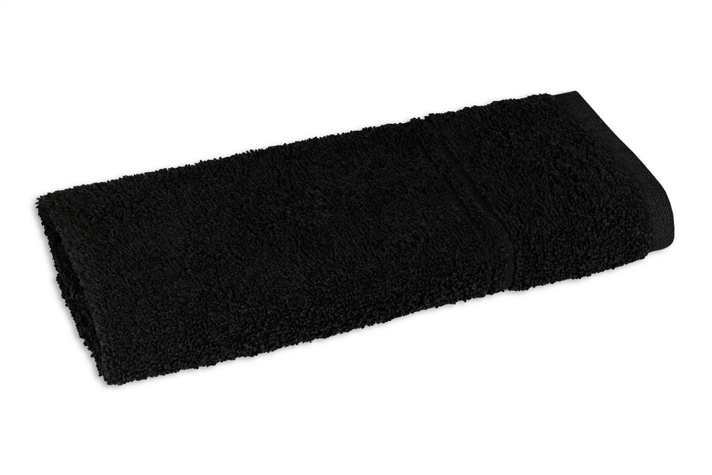 aurora Objektwäsche Badetücher Gästetuch Rio 30x50cm - 450 g/m² schwarz, 100%BW Bild 3