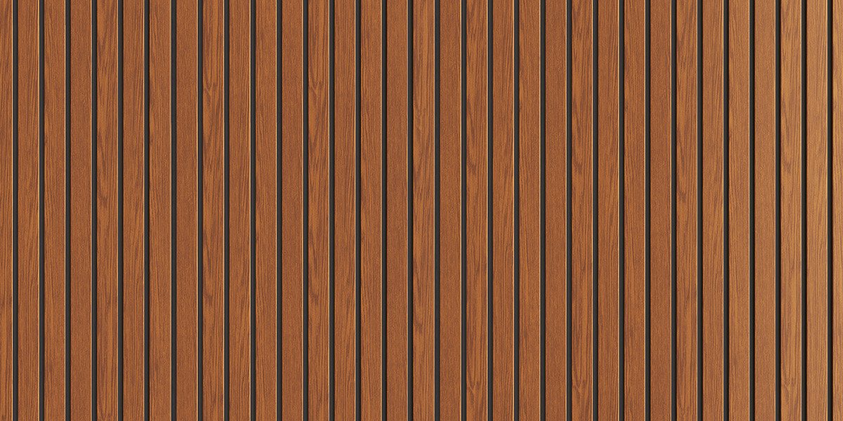 Vox Verkleidungspaneel Canadian Siding SXP-06 Max 3 Fronto V-Black 2,95m St. 0,74qm goldbraun, BxL: 28,5x295 cm, 0,963 qm, (Stückweise 1 Paneel, 0,963 qm) MAX3 besonders stoßfest, pflegeleicht, abwaschbar, Leichtgewicht Bild 2