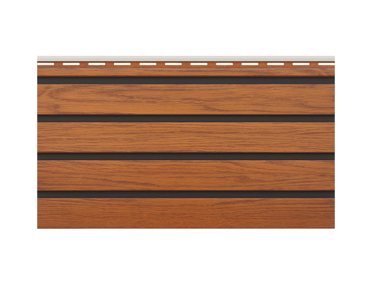 Vox Verkleidungspaneel Canadian Siding SXP-06 Max 3 Fronto V-Black 2,95m St. 0,74qm goldbraun, BxL: 28,5x295 cm, 0,963 qm, (Stückweise 1 Paneel, 0,963 qm) MAX3 besonders stoßfest, pflegeleicht, abwaschbar, Leichtgewicht Bild 4