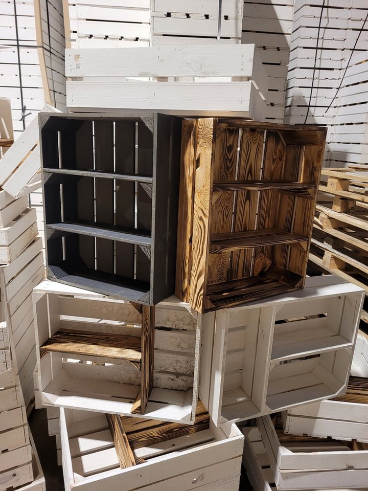 Allzweckkiste 3er Obstkisten 2te Wahl Überraschungspaket Retouren 50x40x15cm (Spar-Set) Bild 5