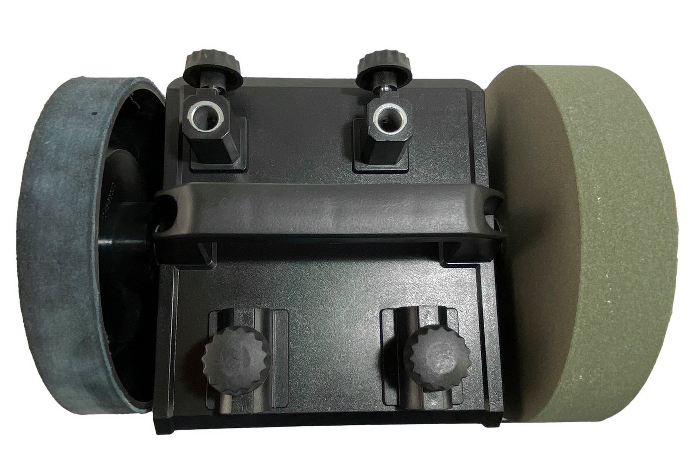 WELDINGER Nass-Trockenschleifer Aktionsset Naßschleifer NSM-200 vario 5-teiliges Schreinerset SRS-23, max. 200 U/min, (Set, 8 tlg., Schreinerset), laufruhiger Elektromotor, höhenverstellbarer Wasserbehälter Bild 2