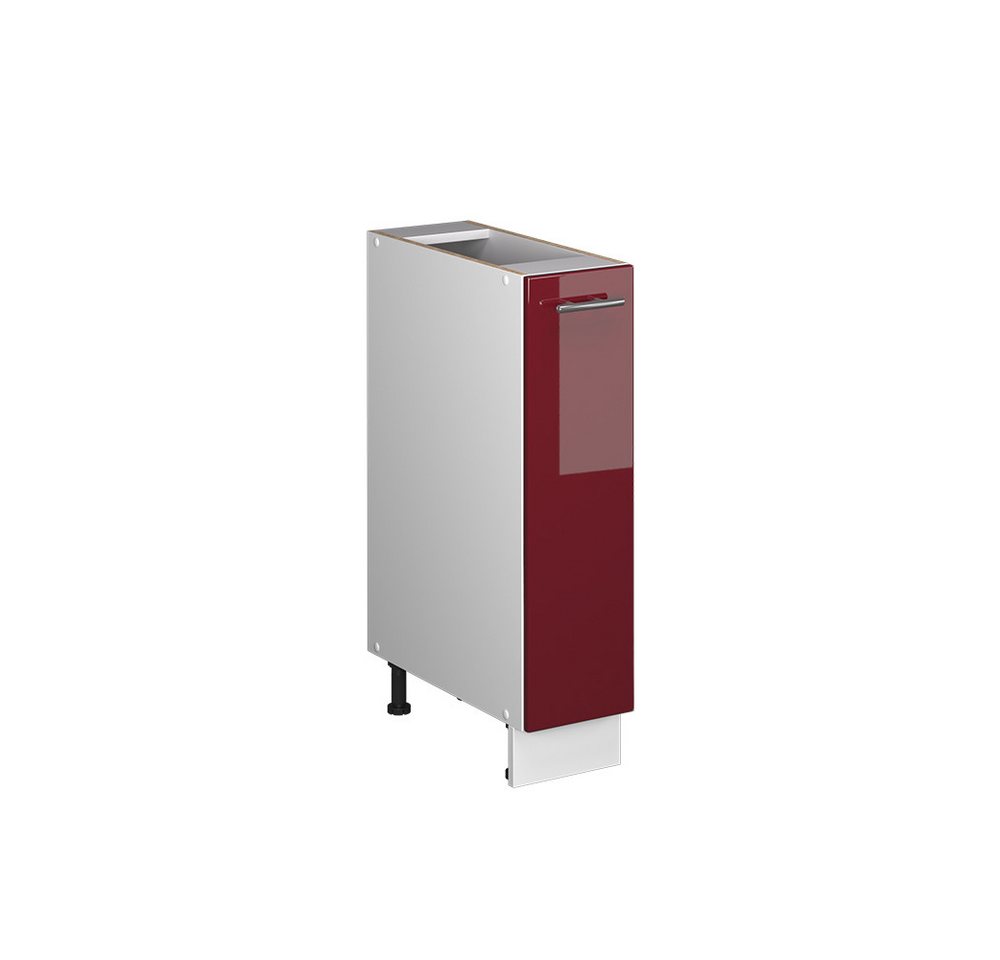 Vicco Apothekerschrank Fame-Line, Bordeaux Hochglanz/Weiß, 20 cm ohne Arbeitsplatte (1-St) Bild 5