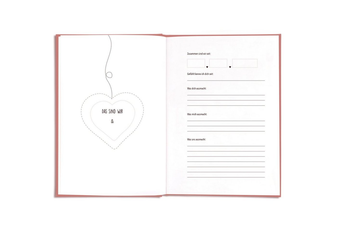 CUPCAKES & KISSES Poesiealbum Pärchenbuch zum Ausfüllen Bild 5