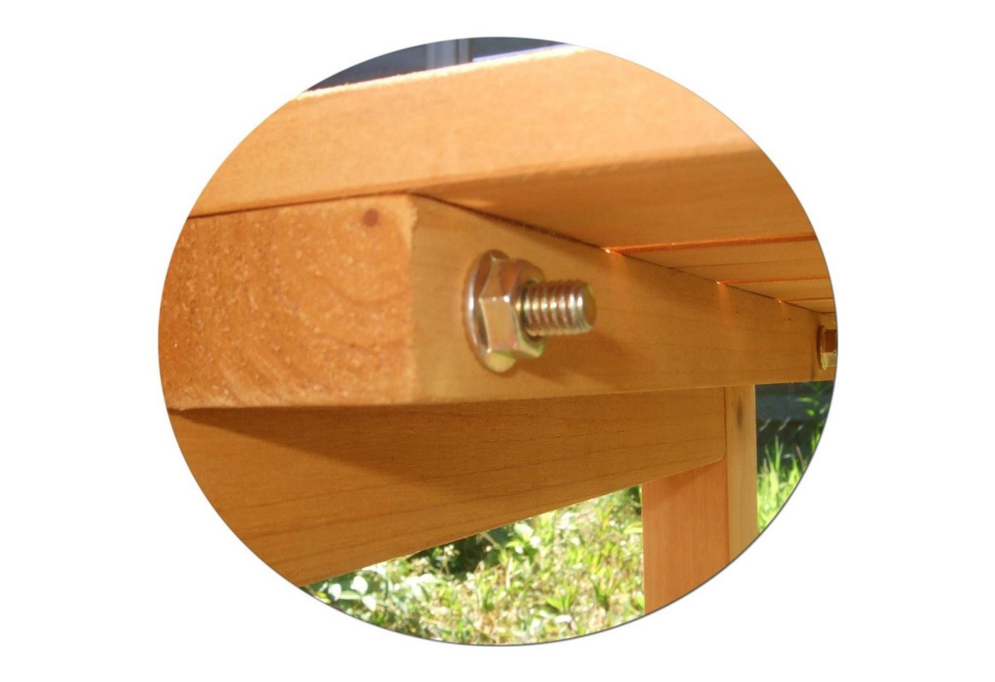 metra-direkt Pflanztisch Pflanztisch mit Zinkplatte - Hobbygärtner-Traum, Gartenarbeitstisch, Pflanzstation, Outdoor-Pflanztisch, Holz Bild 4