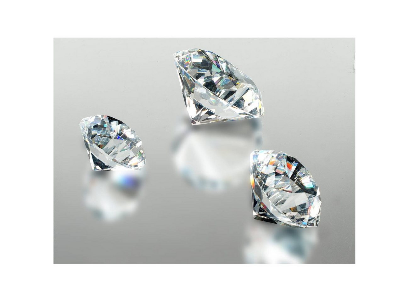 formano Streudeko Klassik, Höhe: cm, Farbe: transparent, Motiv: Diamant