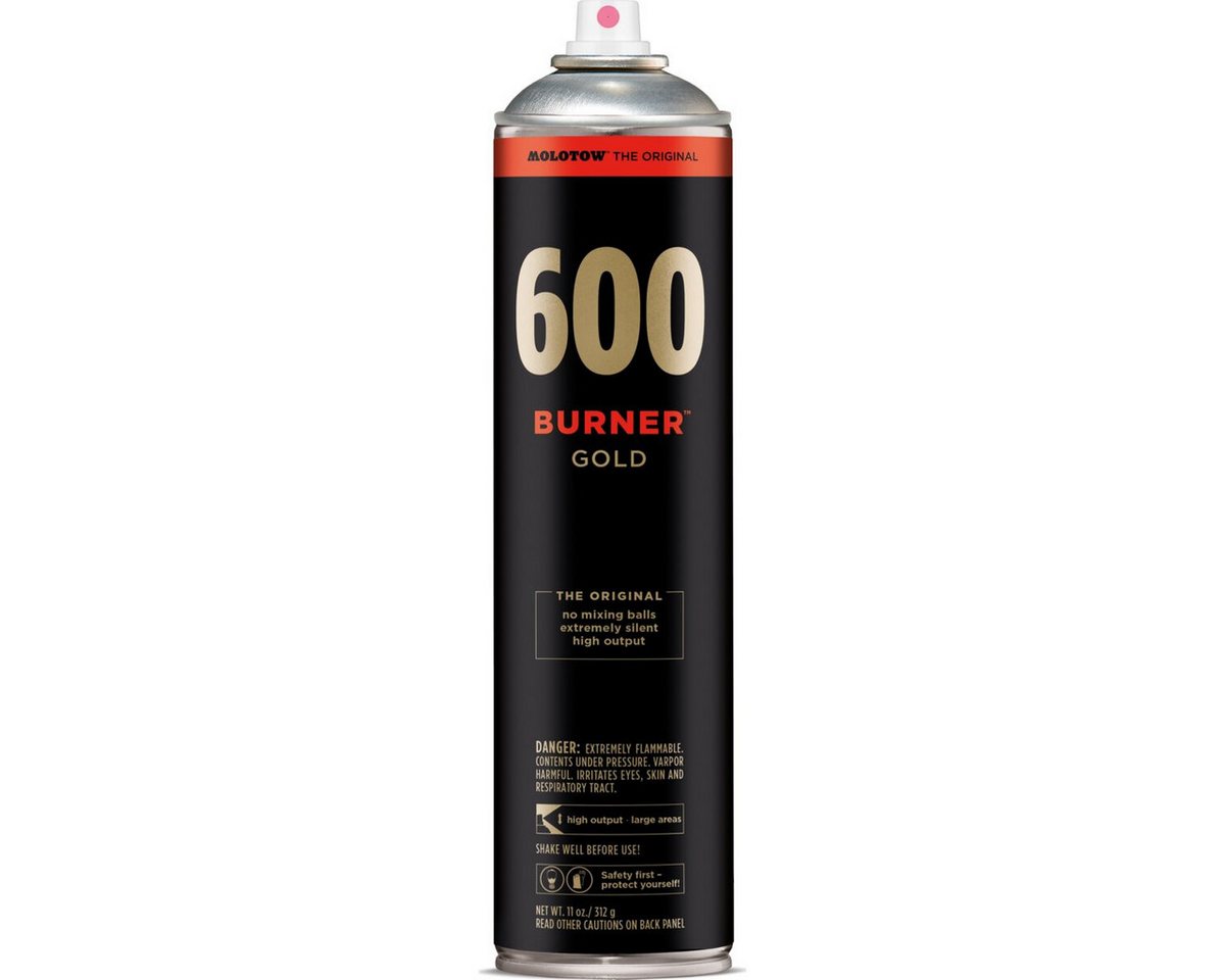 MOLOTOW Permanentmarker Spray BURNER 600ml gold