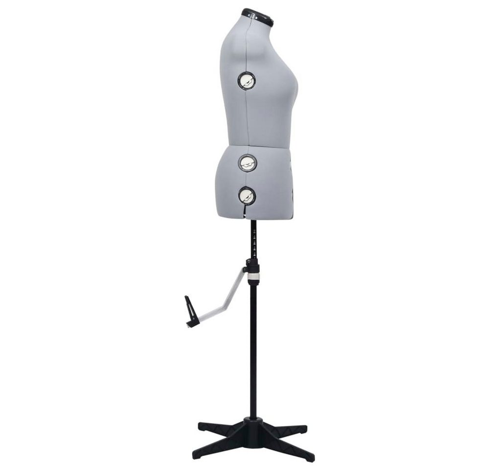 vidaXL Schneiderpuppe Schneiderpuppe Verstellbar Weiblich Grau M Größe 40-46 Bild 2