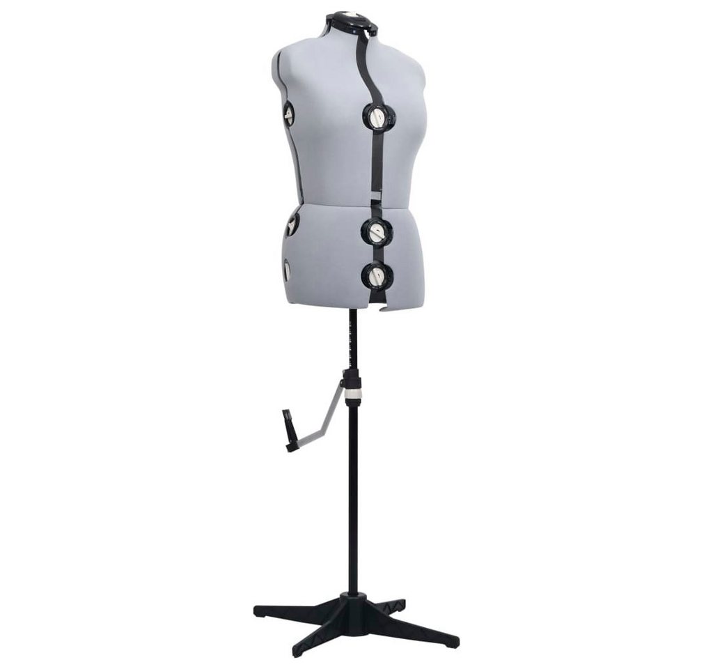 vidaXL Schneiderpuppe Schneiderpuppe Verstellbar Weiblich Grau M Größe 40-46 Bild 5
