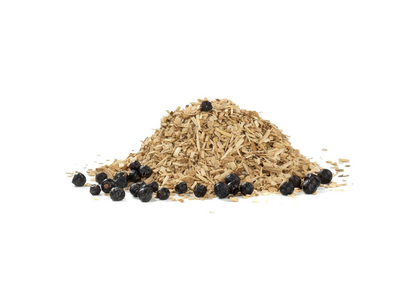 Moritz Räucherbox 5kg Räucherspäne Buche mit Wacholder fein 0,75 -2 mm zum smoken, räuchern/kalträuchern von Fleisch, Fisch, Gemüse geeignet Bild 2