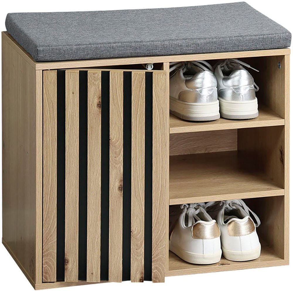KESPER® Schuhschrank Schuhschrank mit Sitzkissen, B 51,5 x H 48 x T 29,5 cm (1-St) Bild 2