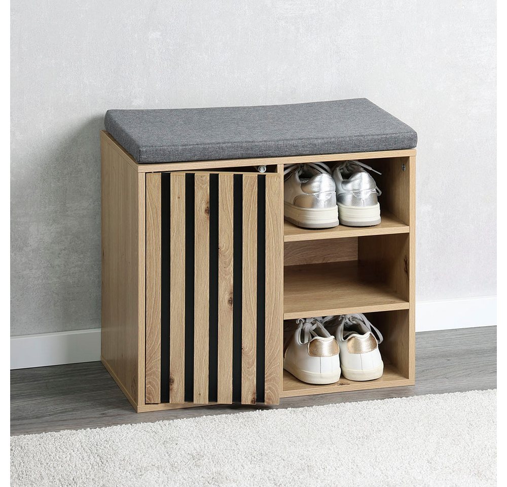 KESPER® Schuhschrank Schuhschrank mit Sitzkissen, B 51,5 x H 48 x T 29,5 cm (1-St) Bild 5